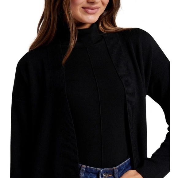 FOREVER NEW Georgie Belted Knit Cardigan EUC - Picture 7 of 14